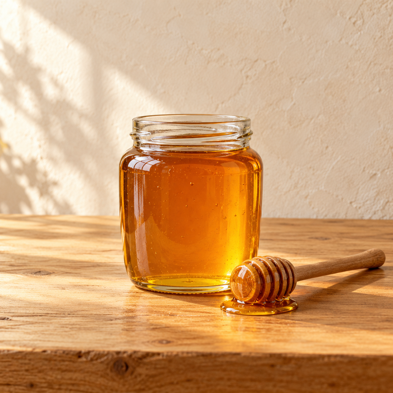 Illustrative honey jar